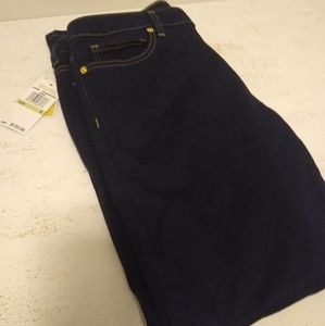 Michael Kors Size 8 Dark Wash Stretch Skinny Jeans